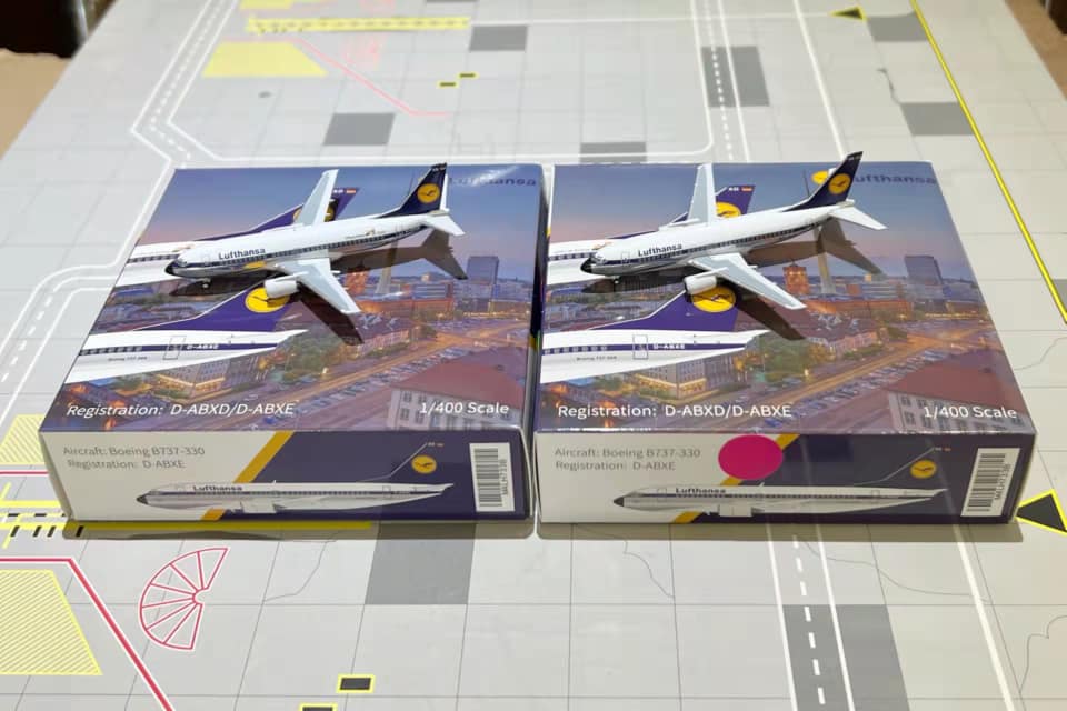 *1/400 Lufthansa B 737-300 Miniature Models M4LH733B