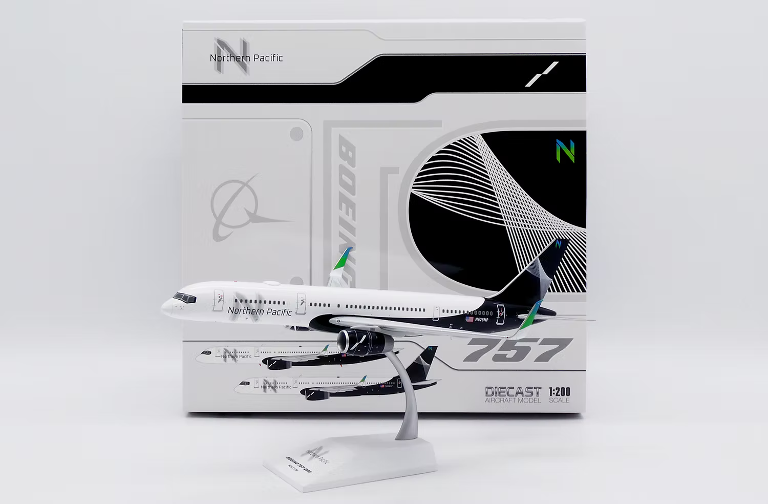 *1:200 JC Wings 20362 North Pacific Airlines B757-200 N628NP (Star Alliance)