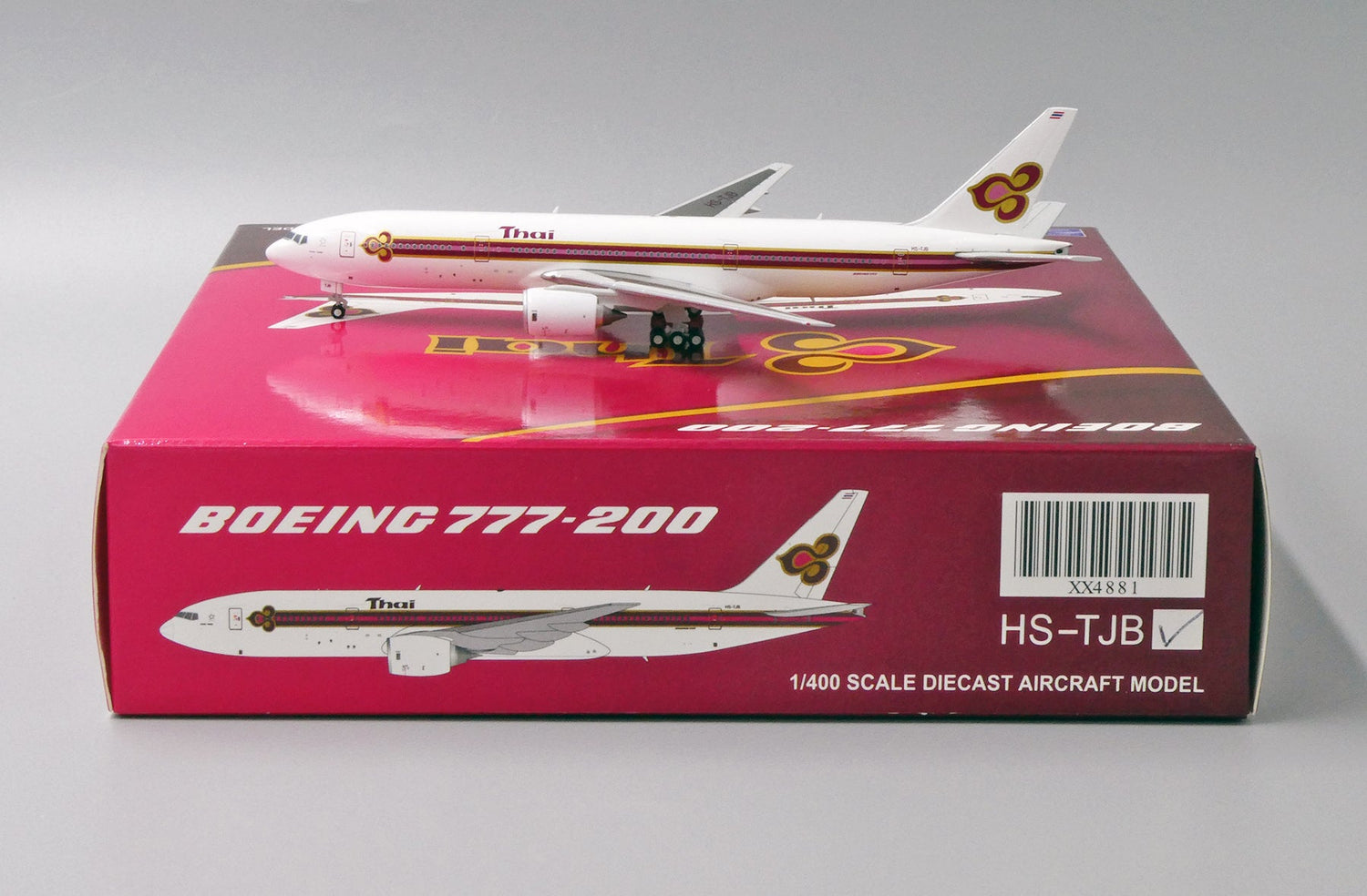 *1/400 Thai Airways B 777-200 JC Wings JC4THA881