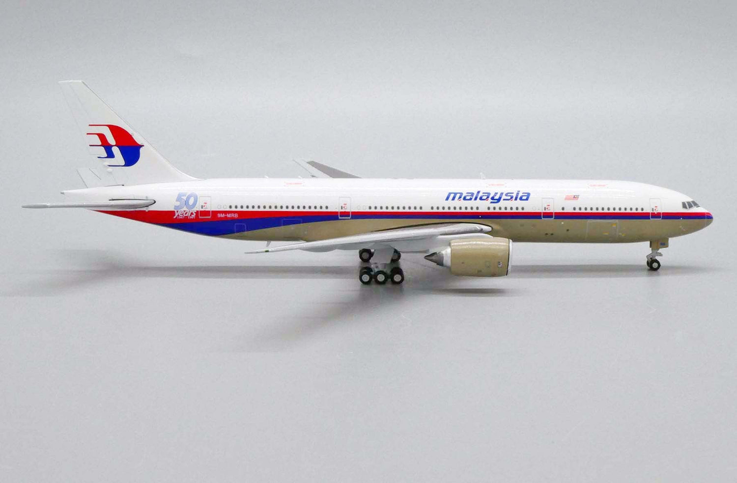 *1/400 Malaysia Airlines B 777-200ER "50 Years 1947-1997" JC Wings JC4MAS488