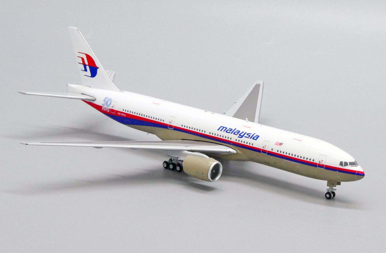 *1/400 Malaysia Airlines B 777-200ER "50 Years 1947-1997" JC Wings JC4MAS488