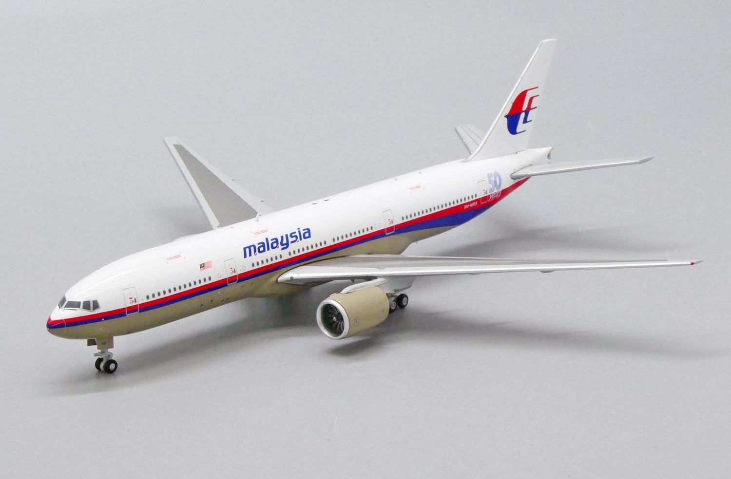 *1/400 Malaysia Airlines B 777-200ER "50 Years 1947-1997" JC Wings JC4MAS488