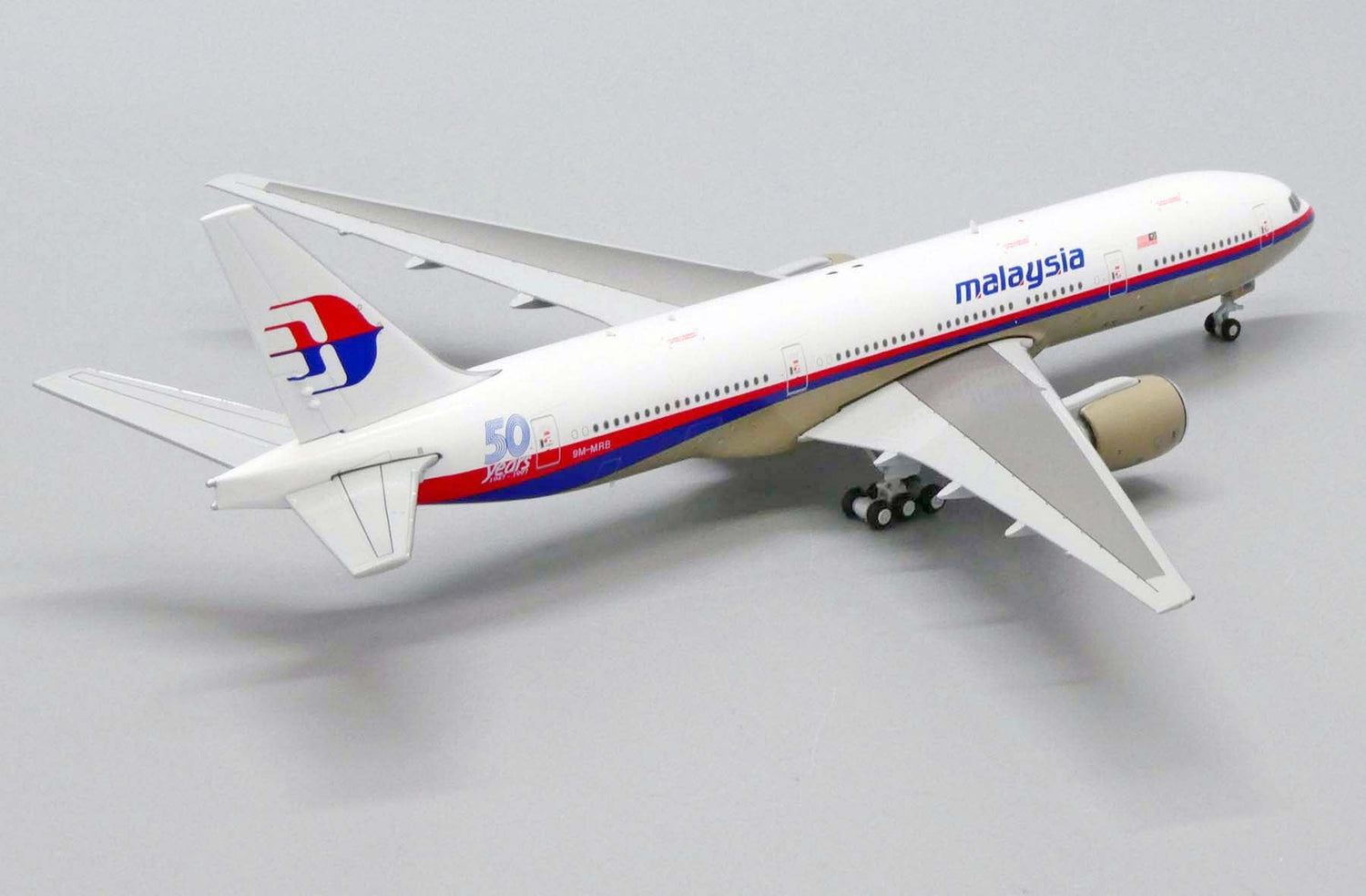 *1/400 Malaysia Airlines B 777-200ER "50 Years 1947-1997" JC Wings JC4MAS488