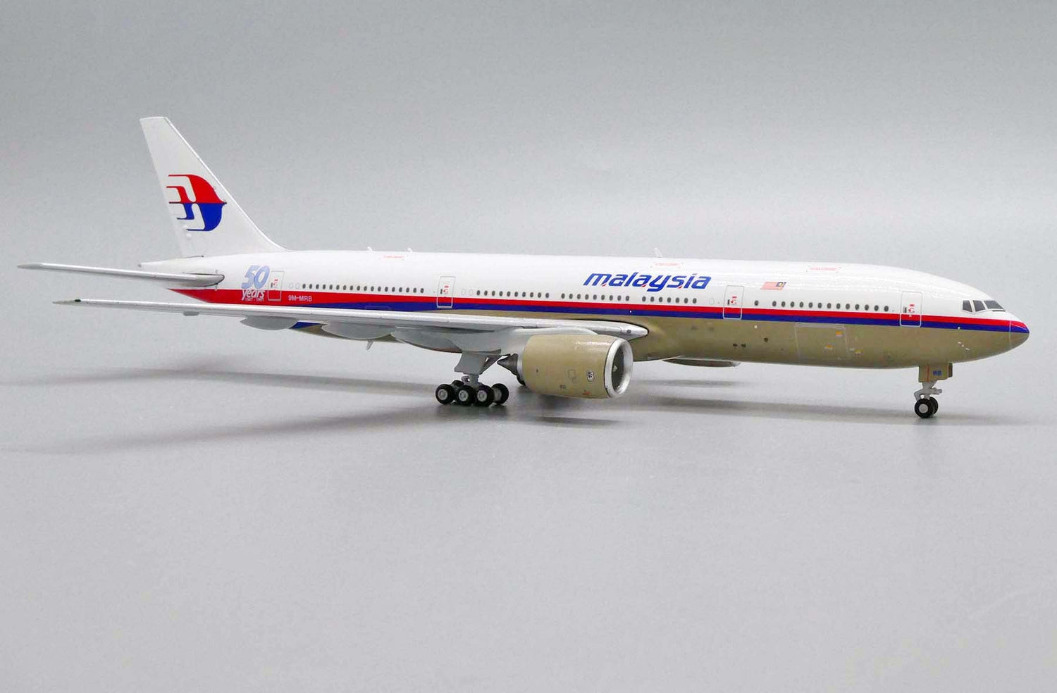 *1/400 Malaysia Airlines B 777-200ER "50 Years 1947-1997" JC Wings JC4MAS488