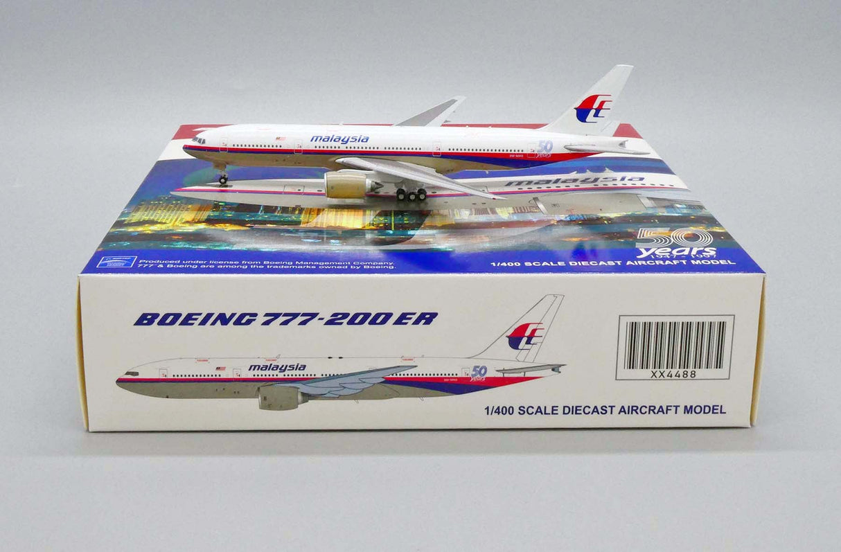 *1/400 Malaysia Airlines B 777-200ER "50 Years 1947-1997" JC Wings JC4MAS488