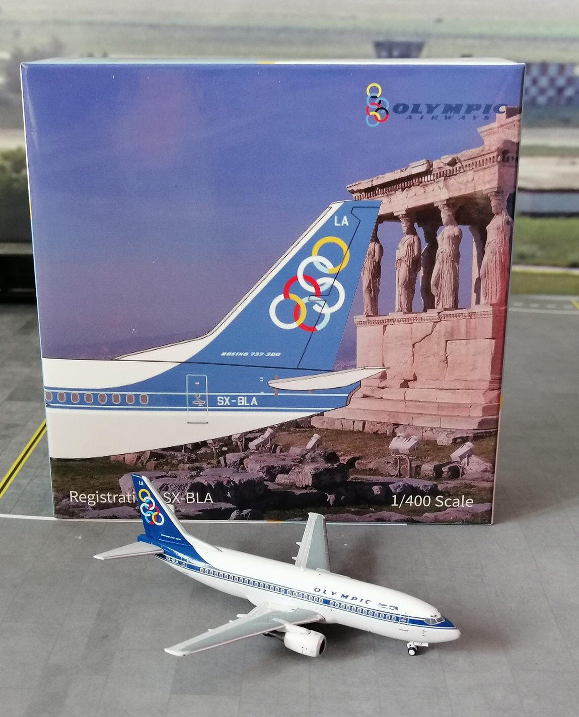 *1/400 Olympic Airlines B 737-300 Miniature Models M4OA733A