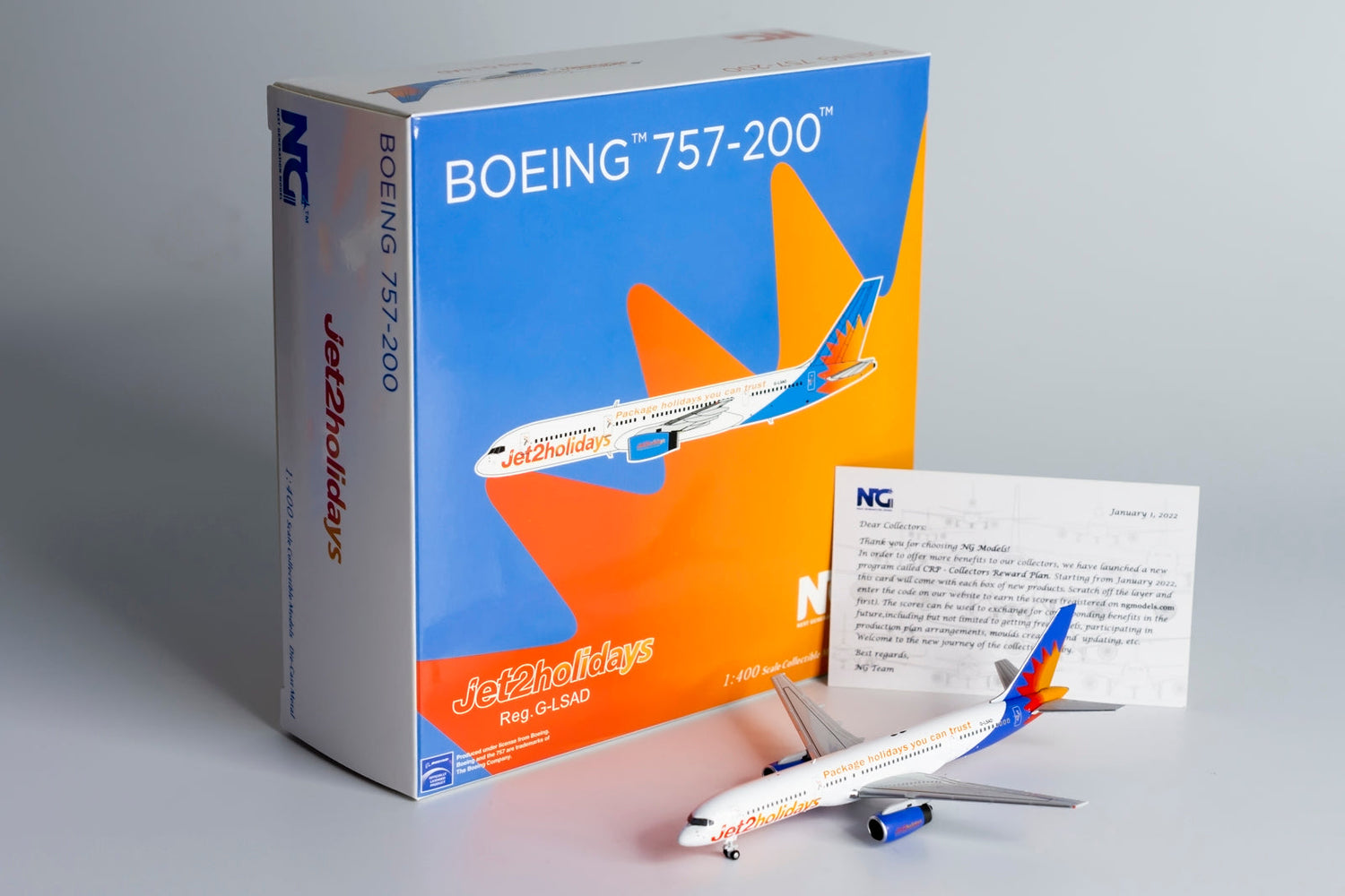 * 1/400 Jet2 Holidays B 757-200 NG Models 53183