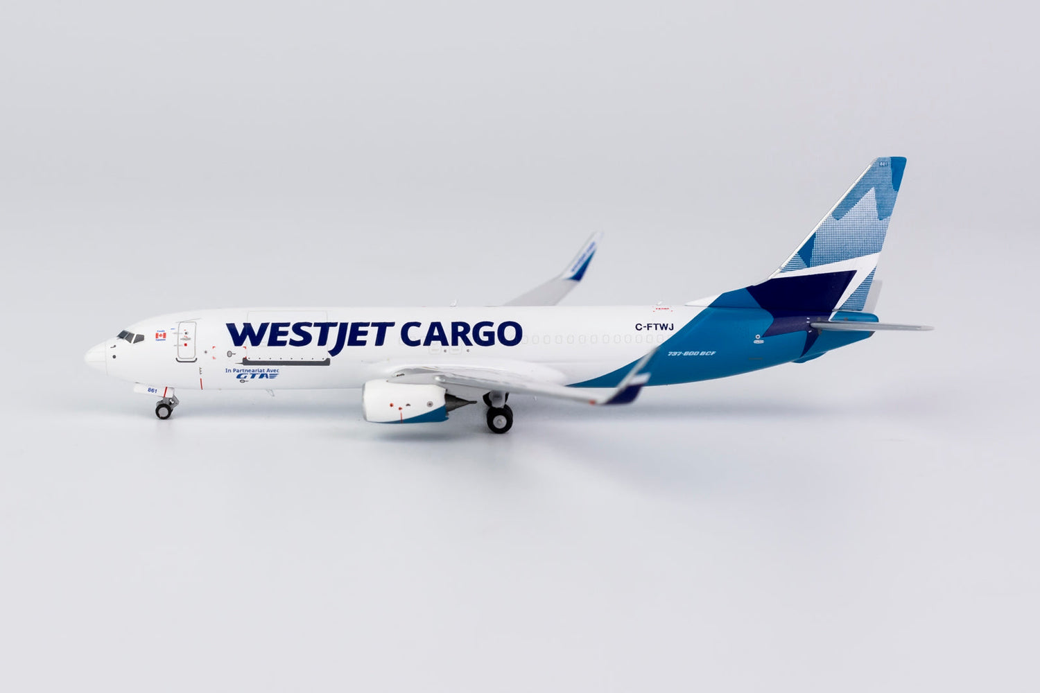 *1/400 Westjet Cargo B 737-800BCF/w NG Models 58135