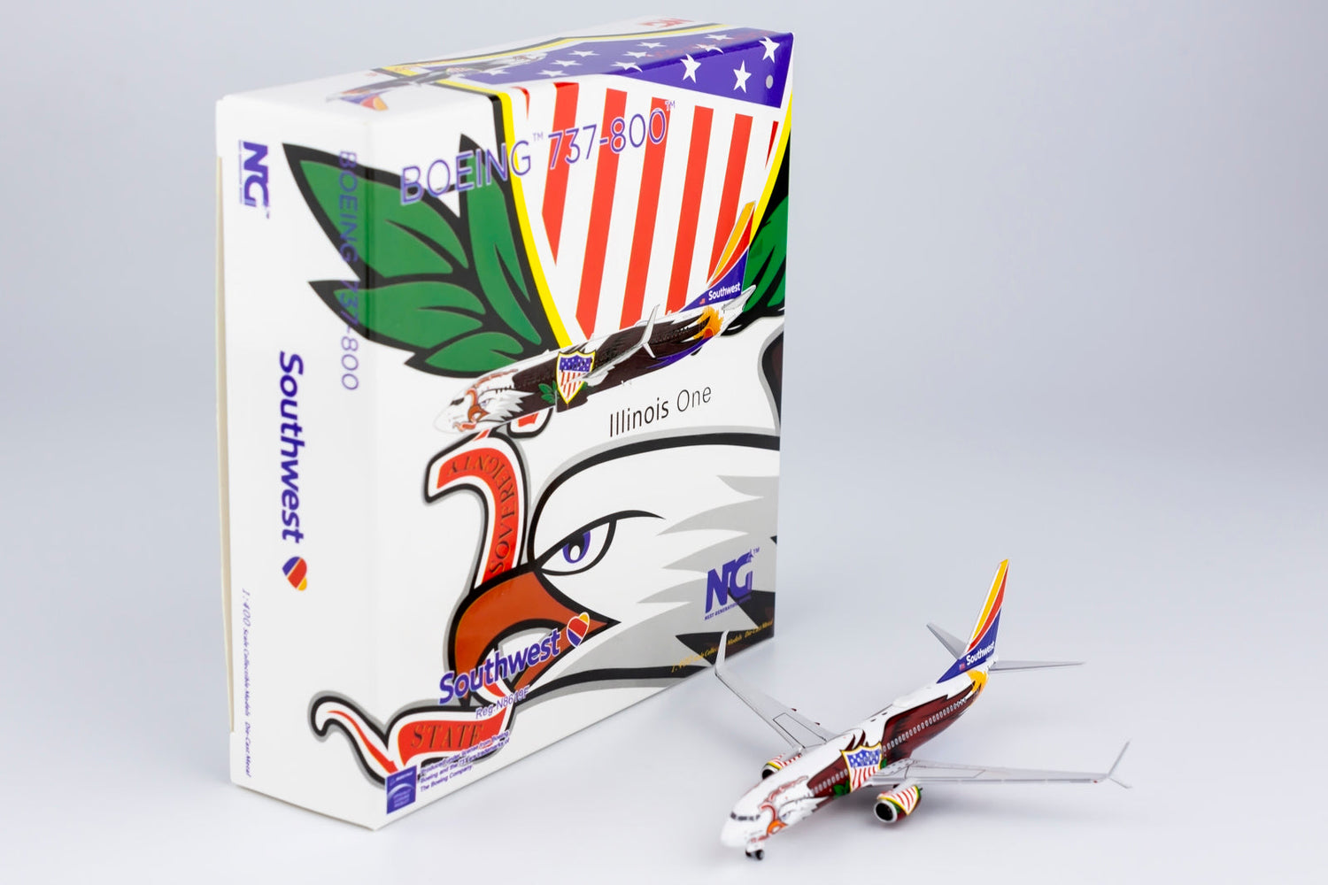 *1/400 Southwest Airlines B 737-800 "Illinois One" NG Models 58161