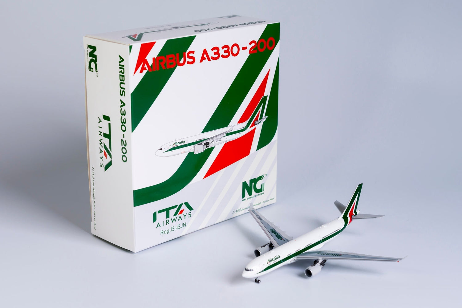 *1/400 ITA Airways A330-200 "operated by ITA sticker" "named Il Tintoretto" NG Models 61036