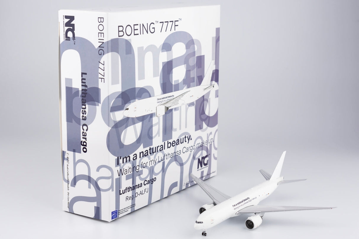 * 1/400 Lufthansa Cargo B 777F "I'm a natural beauty" NG Models 72013