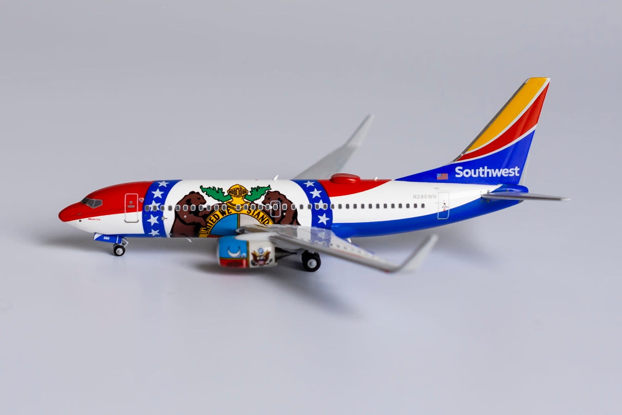 *1/400 Southwest Airlines B 737-700/w "Missouri One" NG Models 77015