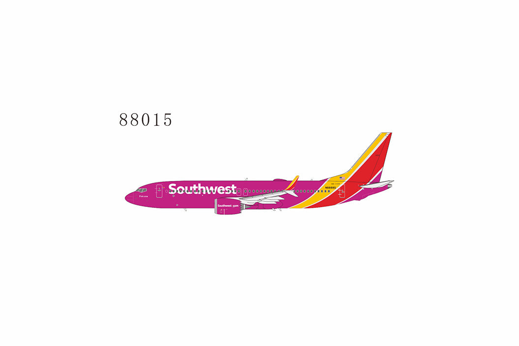 * 1/400 Southwest Airlines 737 MAX 8 N8888Q(fantasy livery) NG 88015