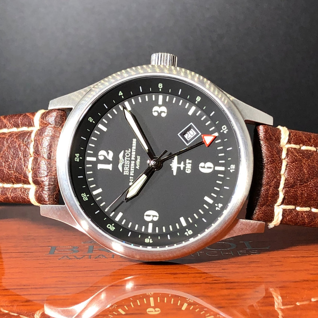B-17 Tribute Watch - Black Dial