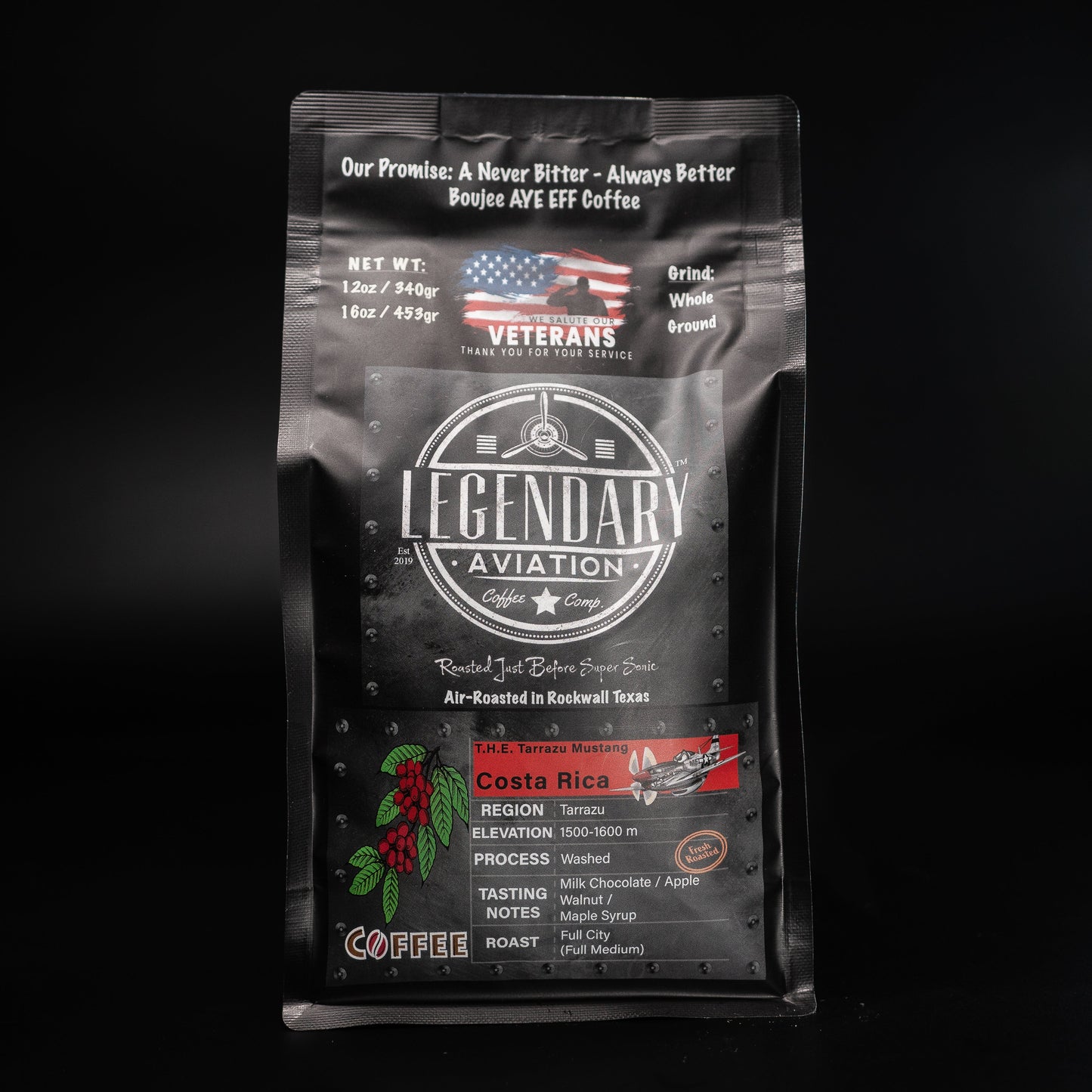 T.H.E. Tarrazu Mustang Costa Rican Coffee