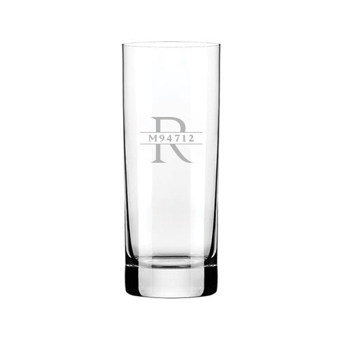 Engraved Drinking Glass