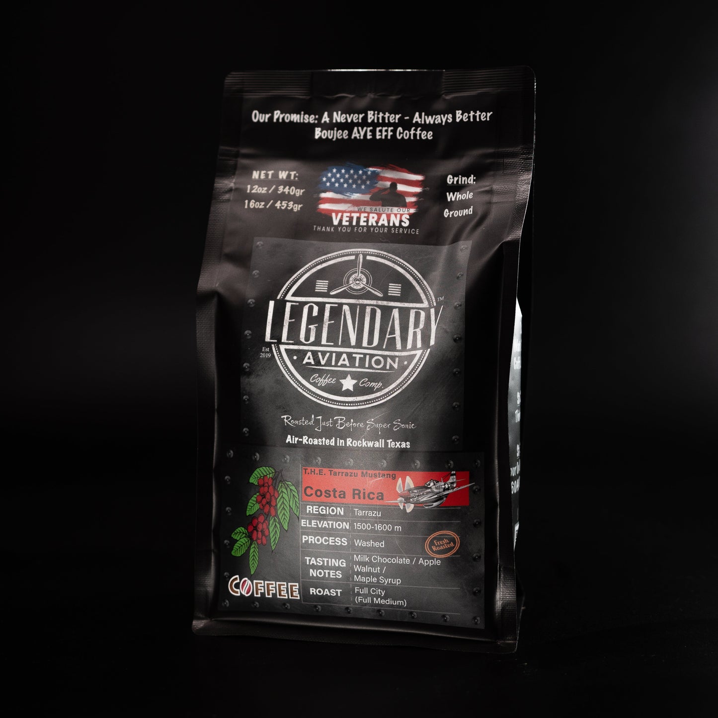 T.H.E. Tarrazu Mustang Costa Rican Coffee