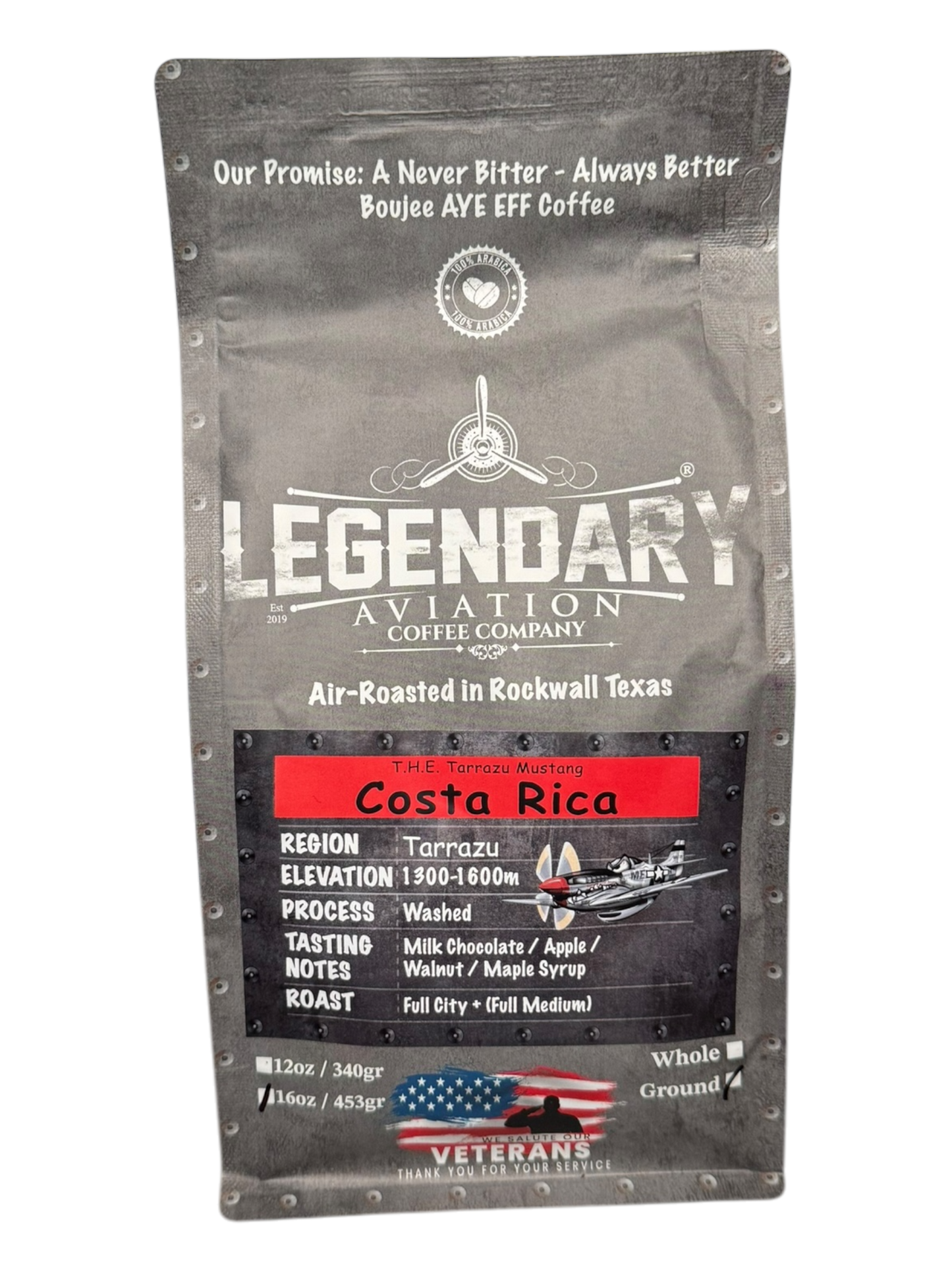 T.H.E. Tarrazu Mustang Costa Rican Coffee