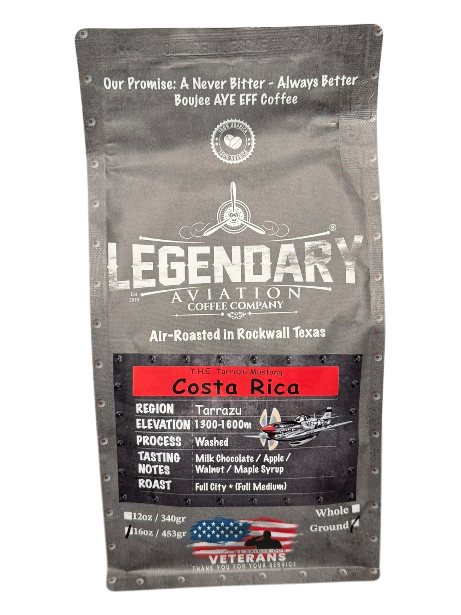 T.H.E. Tarrazu Mustang Costa Rican Coffee