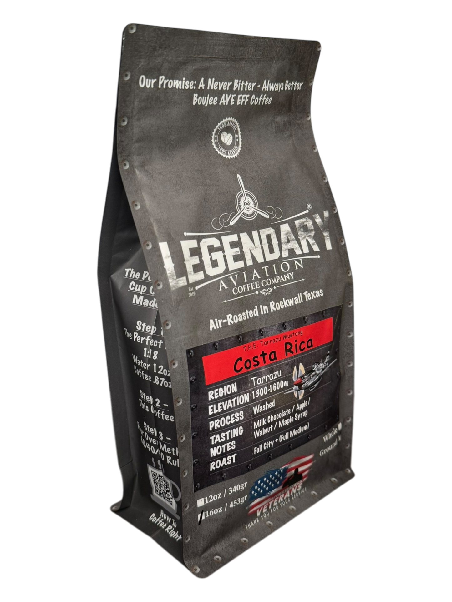 T.H.E. Tarrazu Mustang Costa Rican Coffee