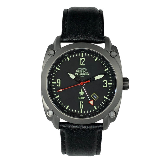 F-18 Hornet Tribute Watch - Black Dial