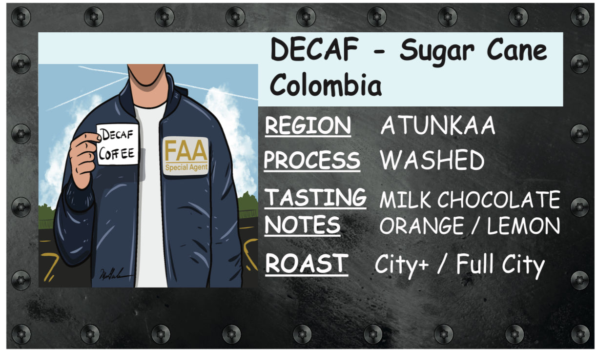 FAA Agent DECAF Colombian Coffee