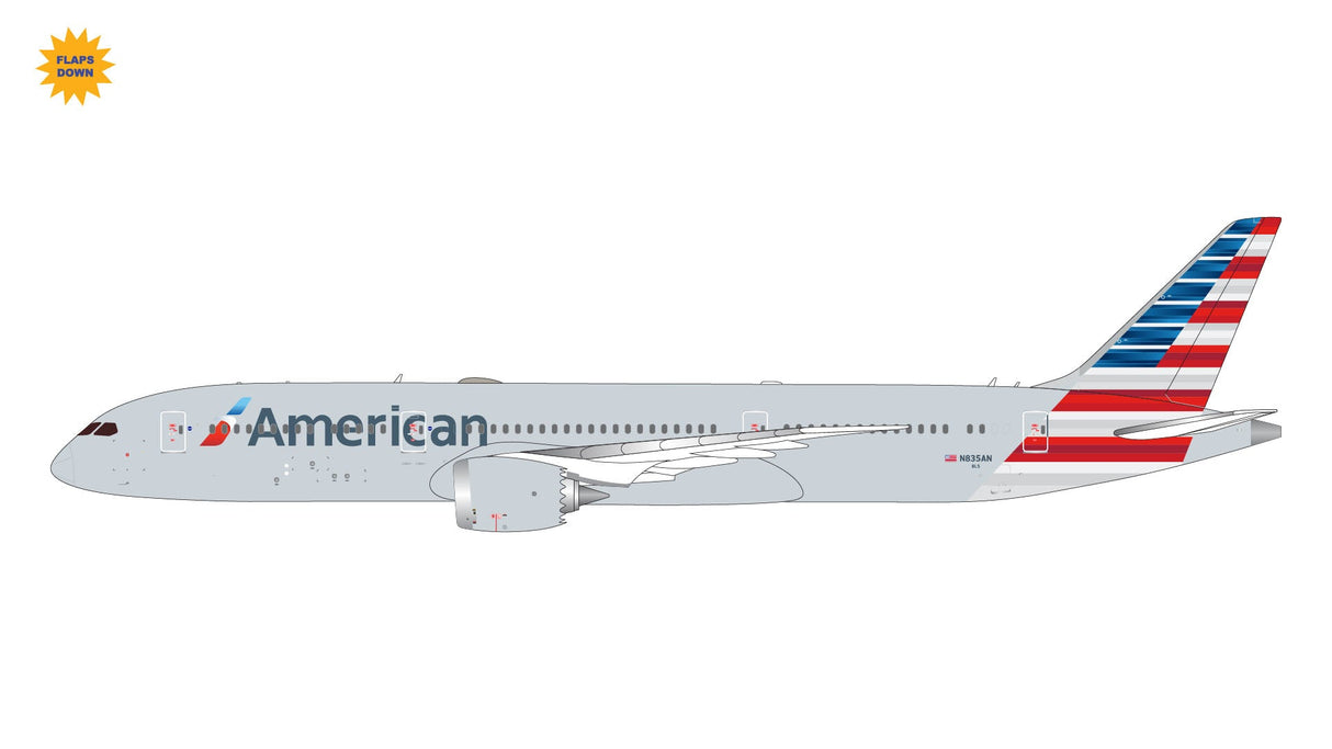 *1/400 American Airlines B 787-9 *FLAPS DOWN* Gemini Jets GJAAL2088F