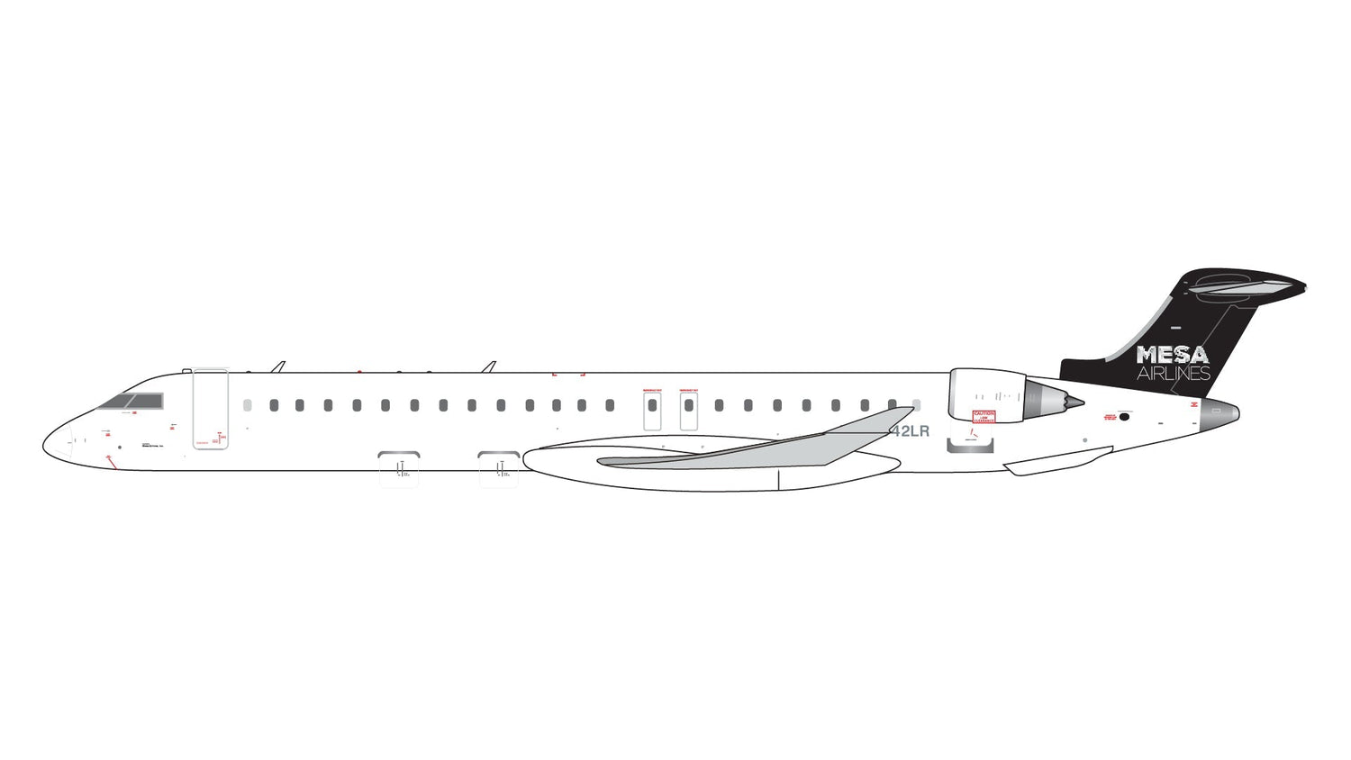 1/400 Mesa Airlines CRJ-900ER Gemini Jets GJASH2031