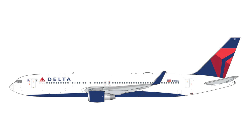 1:400 Delta Air Lines Boeing 767-300ER N199DN GJDAL2363