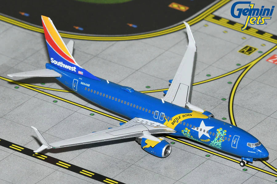 1/400 Gemini Jets GJSWA2246 Southwest Boeing 737-80 "Nevada One"