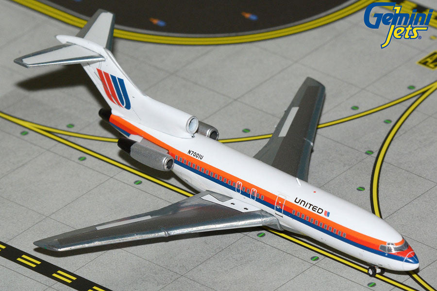 *1/400 United Airlines B727-100 N7001U Gemini Jets GJUAL2349