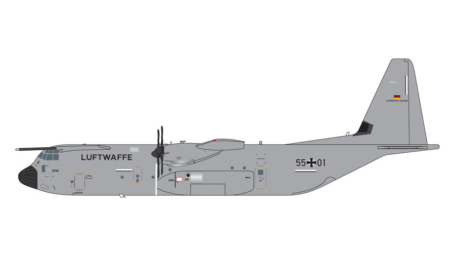 *1/400 Luftwaffe (German Air Force) C-130J Gemini Jets GMLFT119