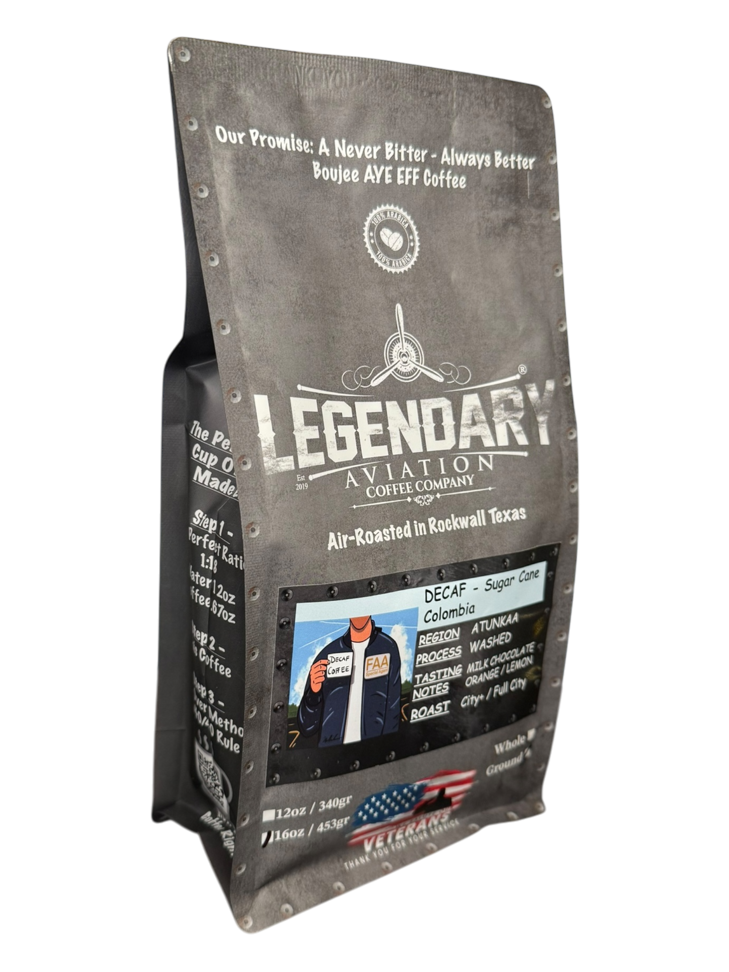 FAA Agent DECAF Colombian Coffee