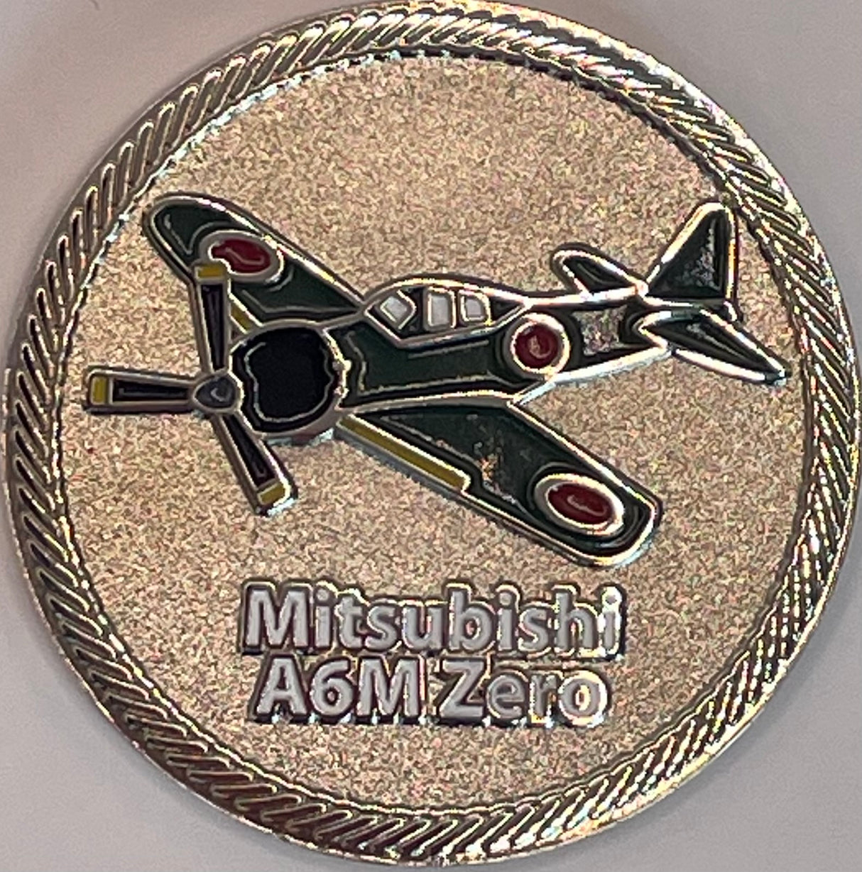 Mitsubishi A6M Zero Commemorative Coin by FLYING