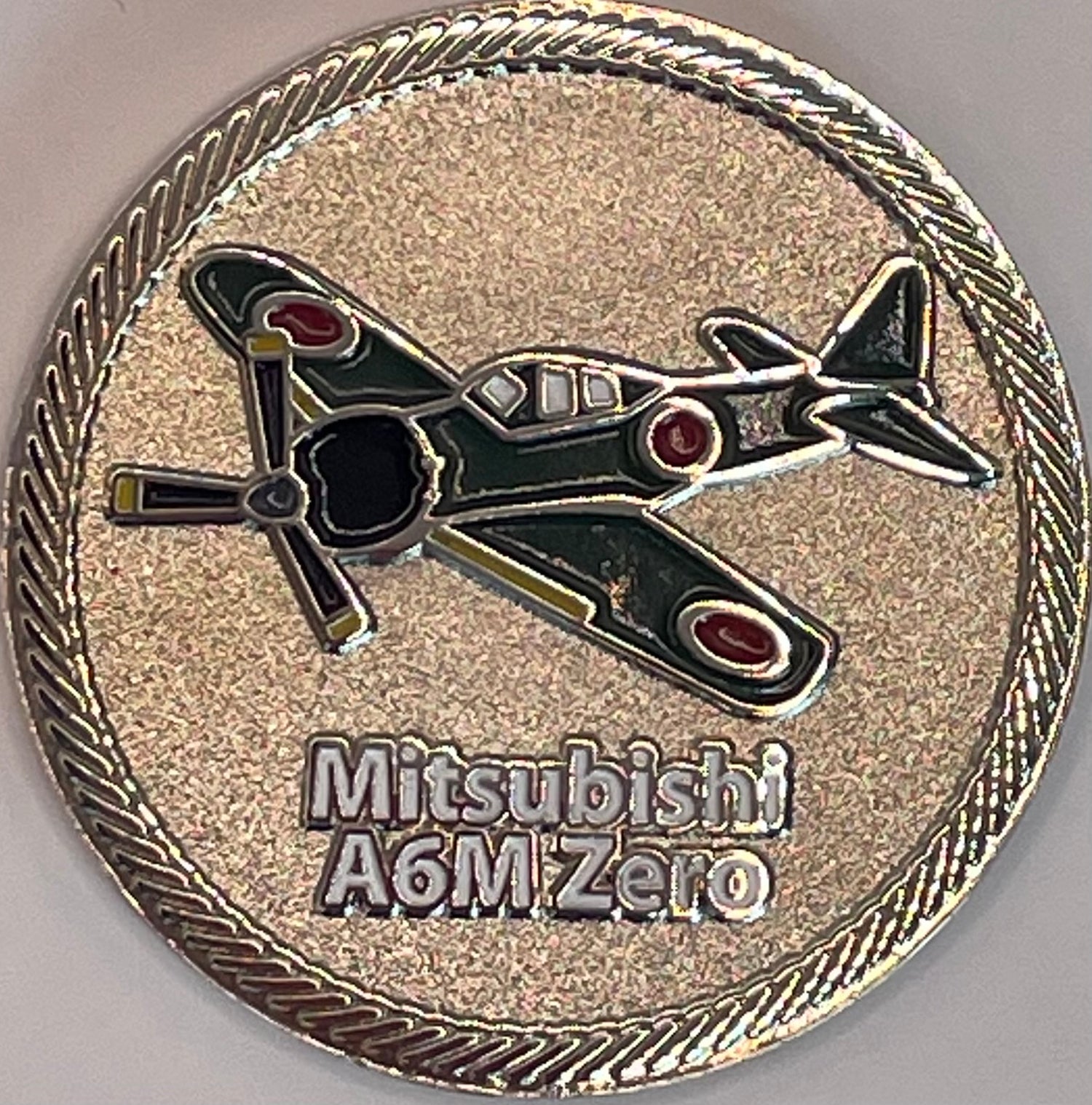 Mitsubishi A6M Zero Commemorative Coin by FLYING