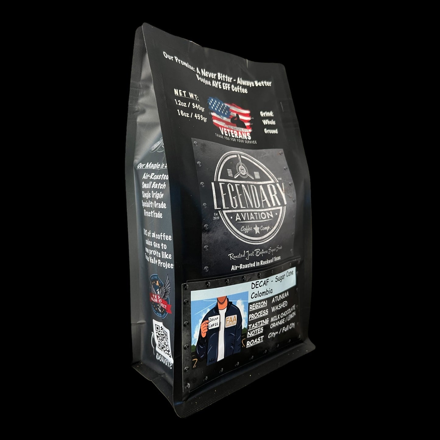 FAA Agent DECAF Colombian Coffee