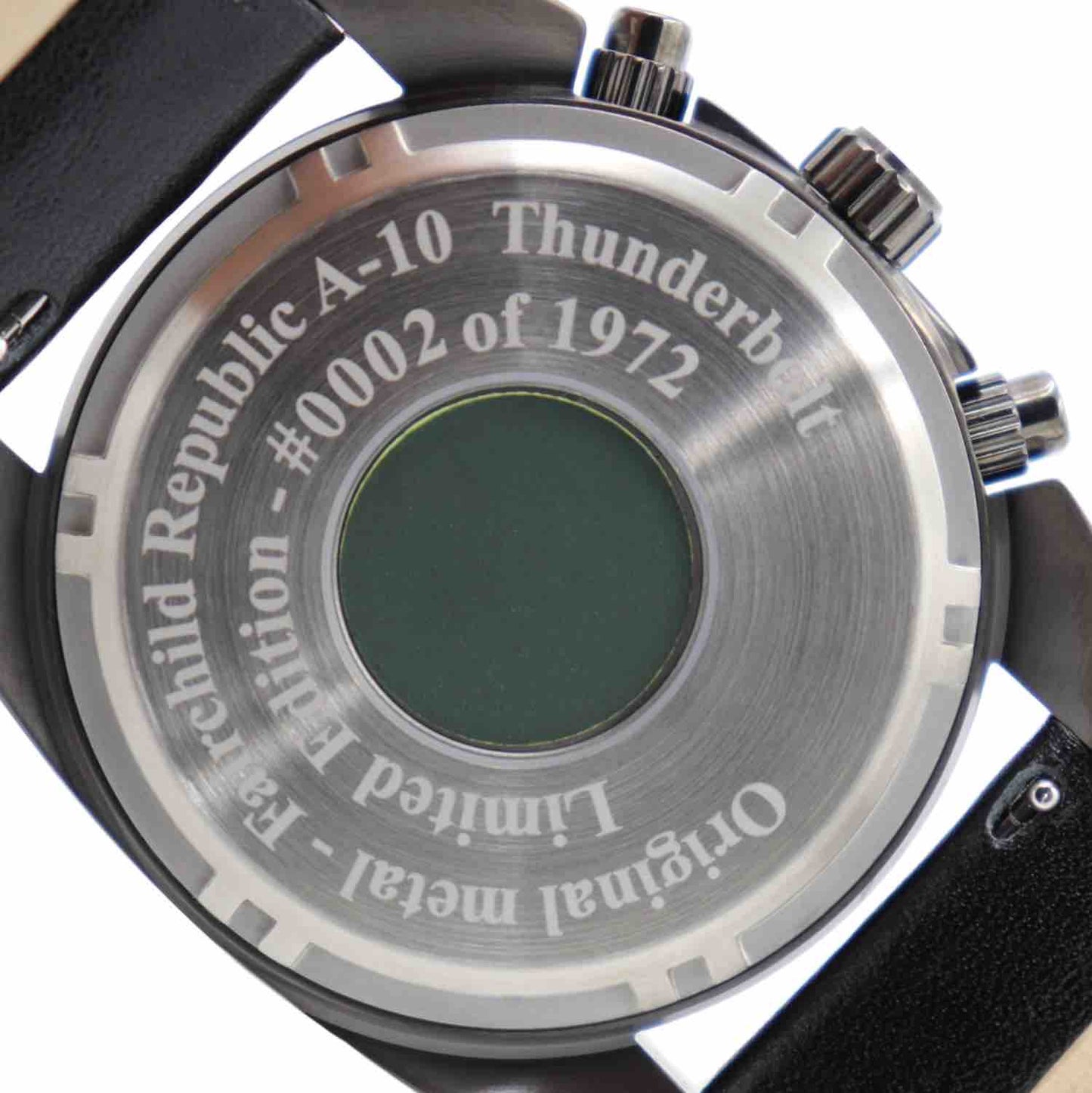 A-10 Thunderbolt Tribute Watch - Black Dial