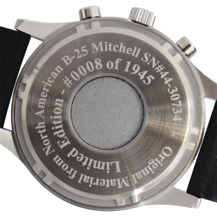 B-25 Mitchell Tribute Watch - Beige Dial