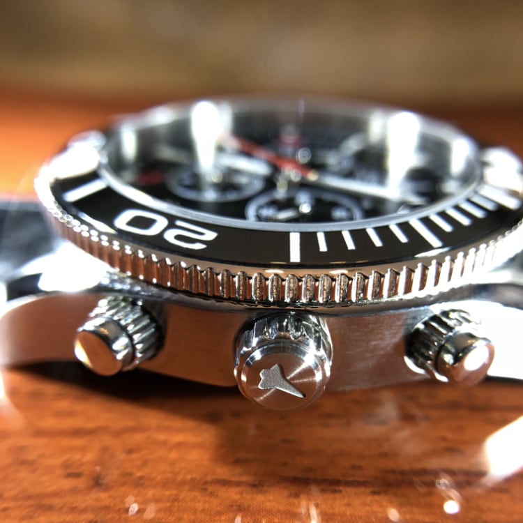 Space Shuttle Atlantis Tribute - Stainless Steel, Black Dial