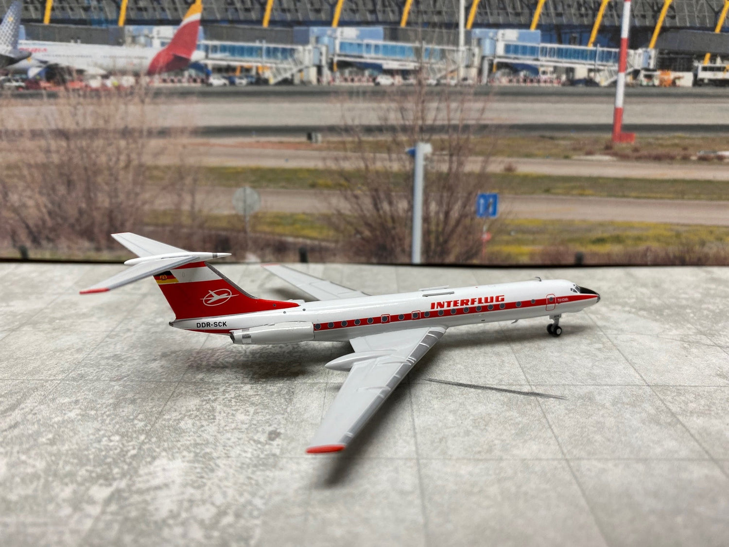 *1/400 Interflug Tu-134 Panda Models 202115
