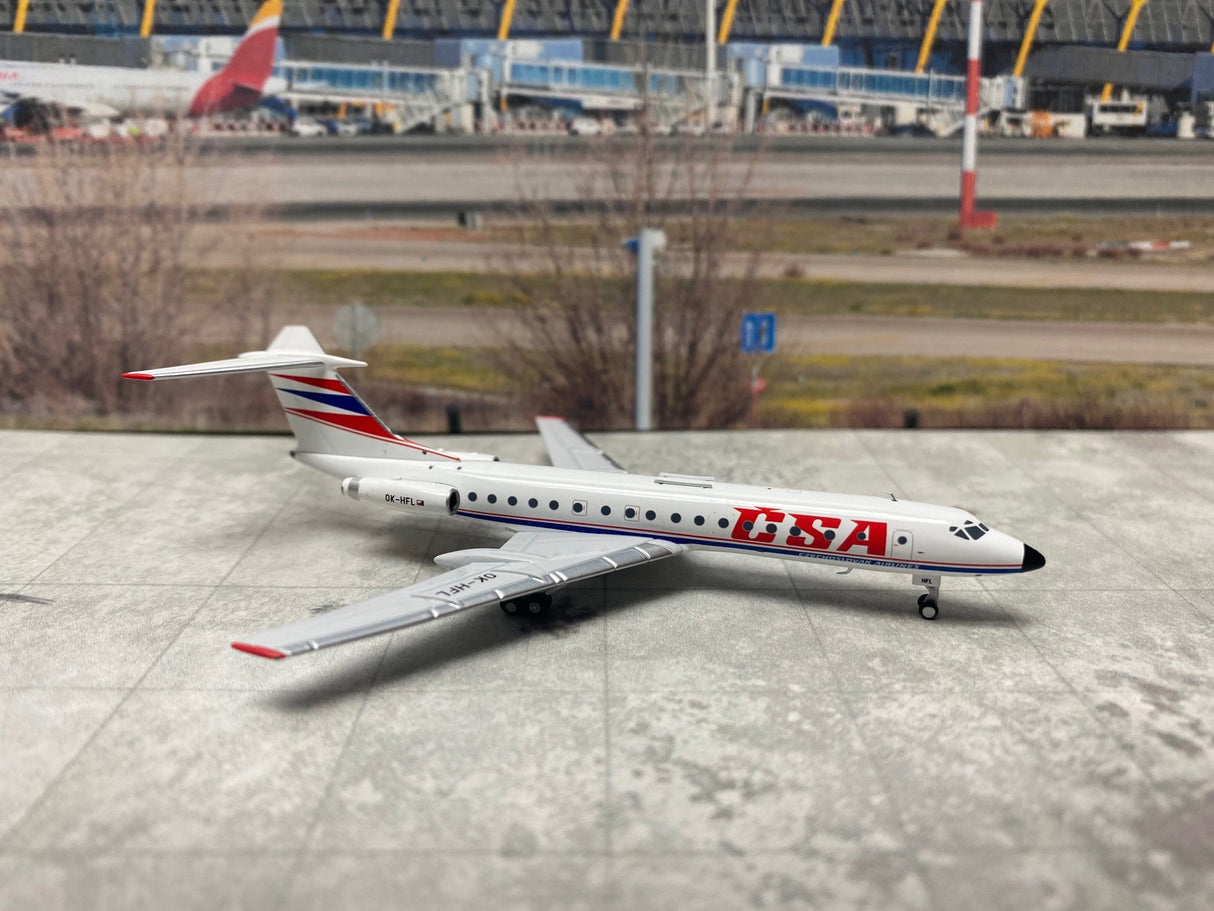 *1/400 CSA - Czech Airlines TU-134A Panda Models 202205