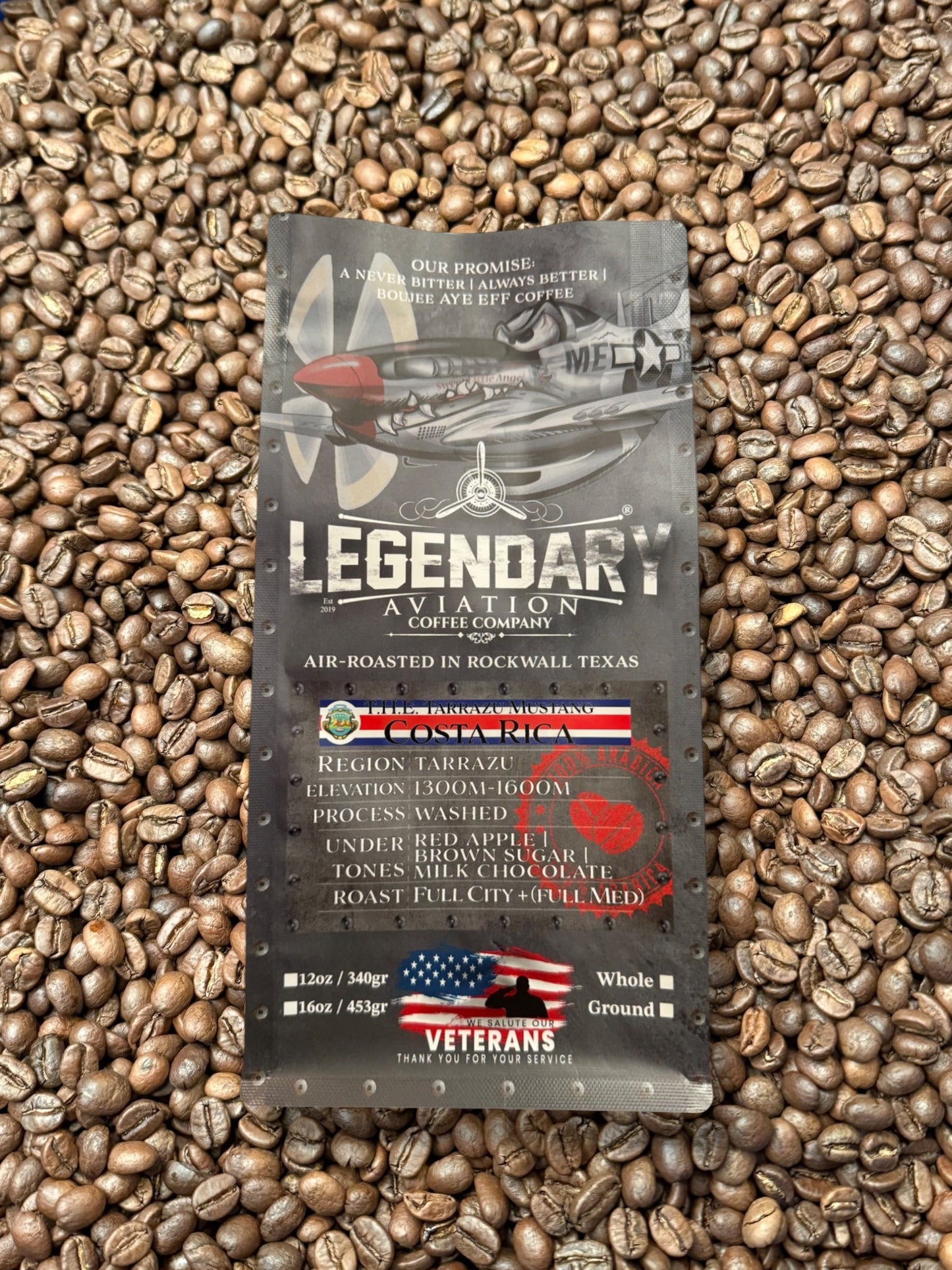 T.H.E. Tarrazu Mustang Costa Rican Coffee