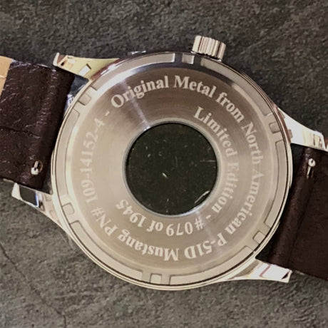 P-51 Mustang Tribute Watch - Black Dial