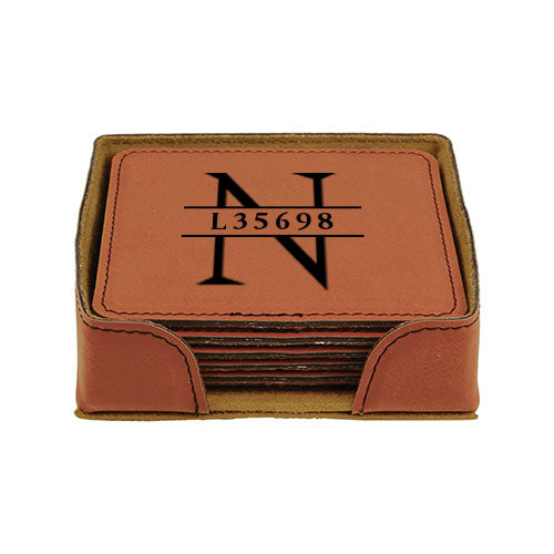 Custom Square Coaster Set