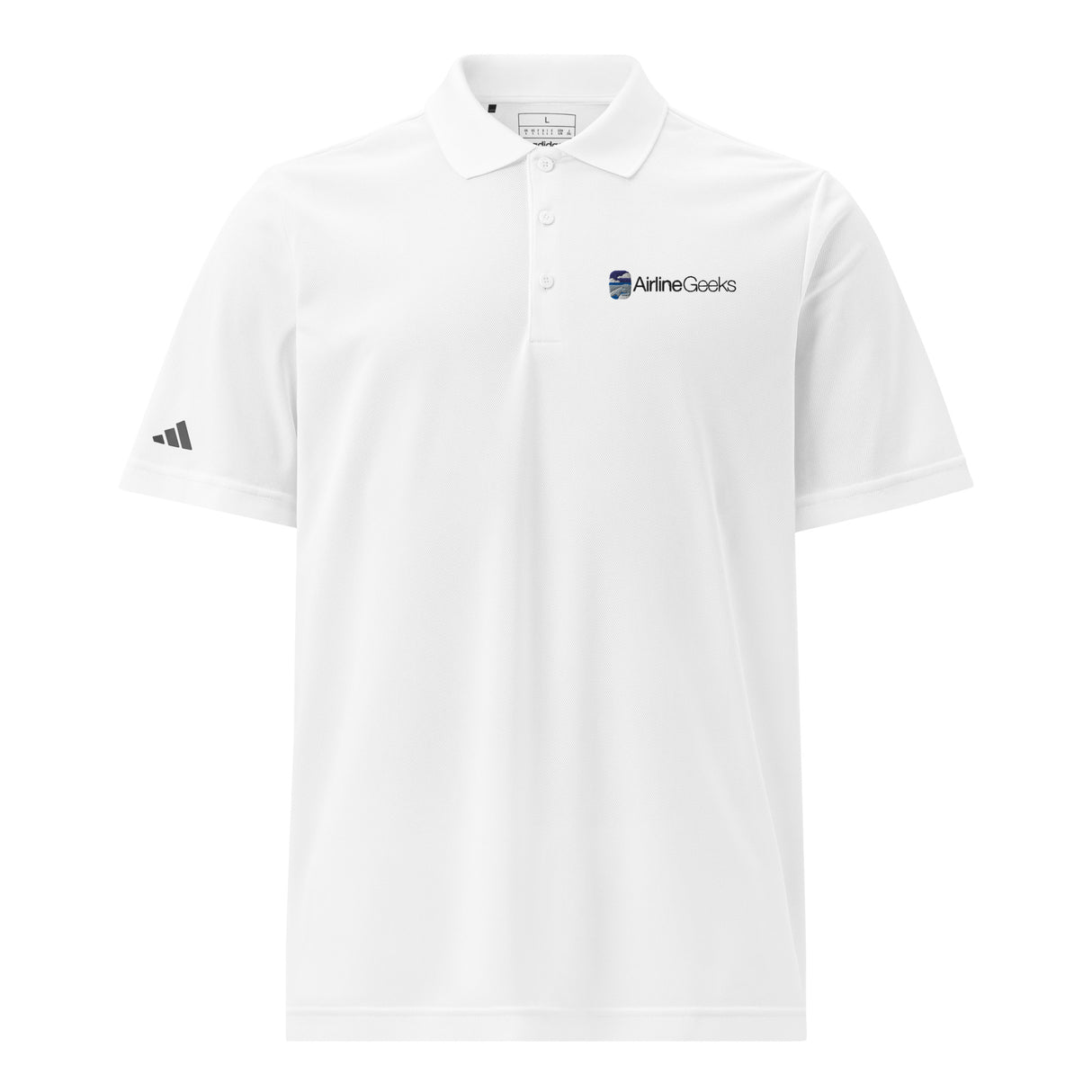 AirlineGeeks adidas Embroidered Polo