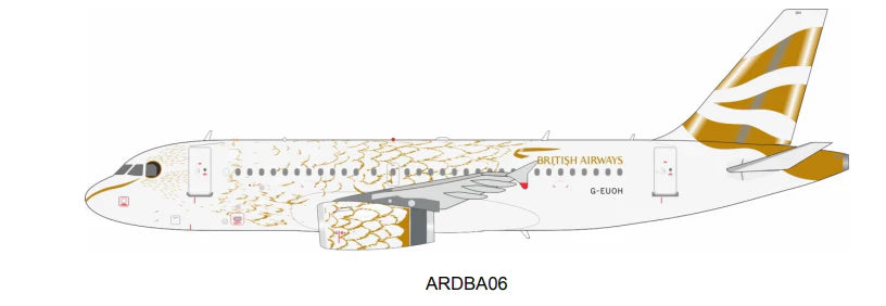 1:400 ARD200 ARDBA06 British Airways Airbus A319-131