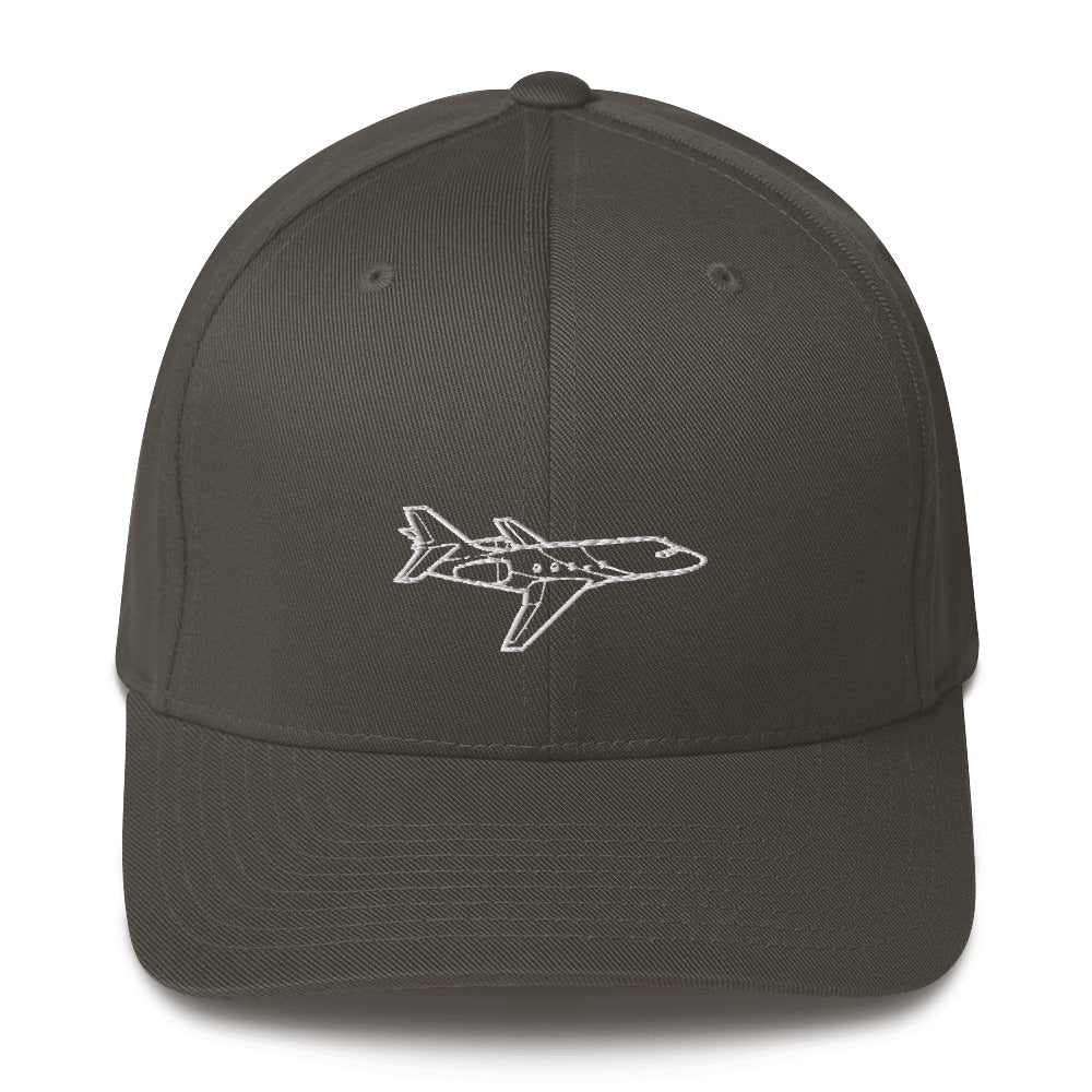 Dassault Falcon 20 Business Jet Embroidered Hat