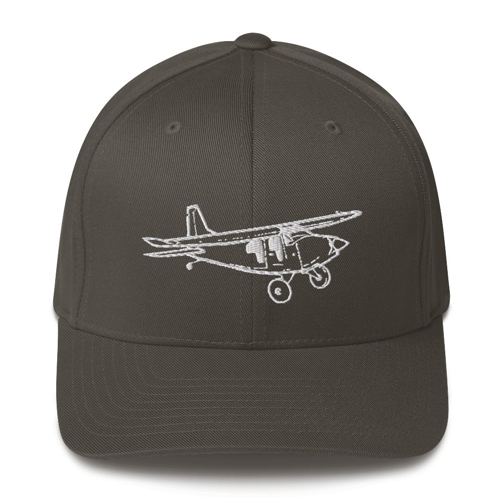 Mysterious General Aviation BIGFOOT Embroidered Hat