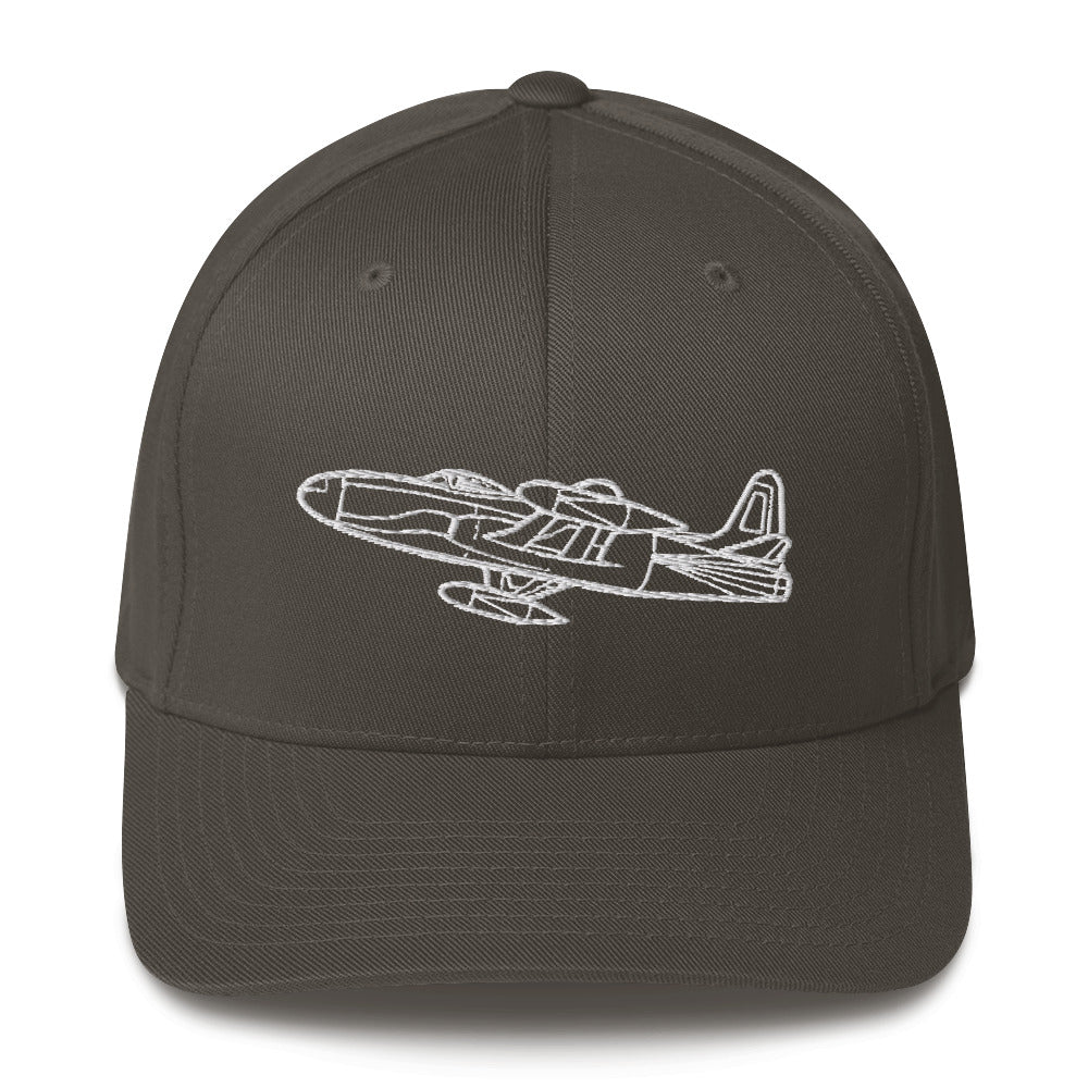 Lockheed P-80 Shooting Star Jet Embroidered Hat
