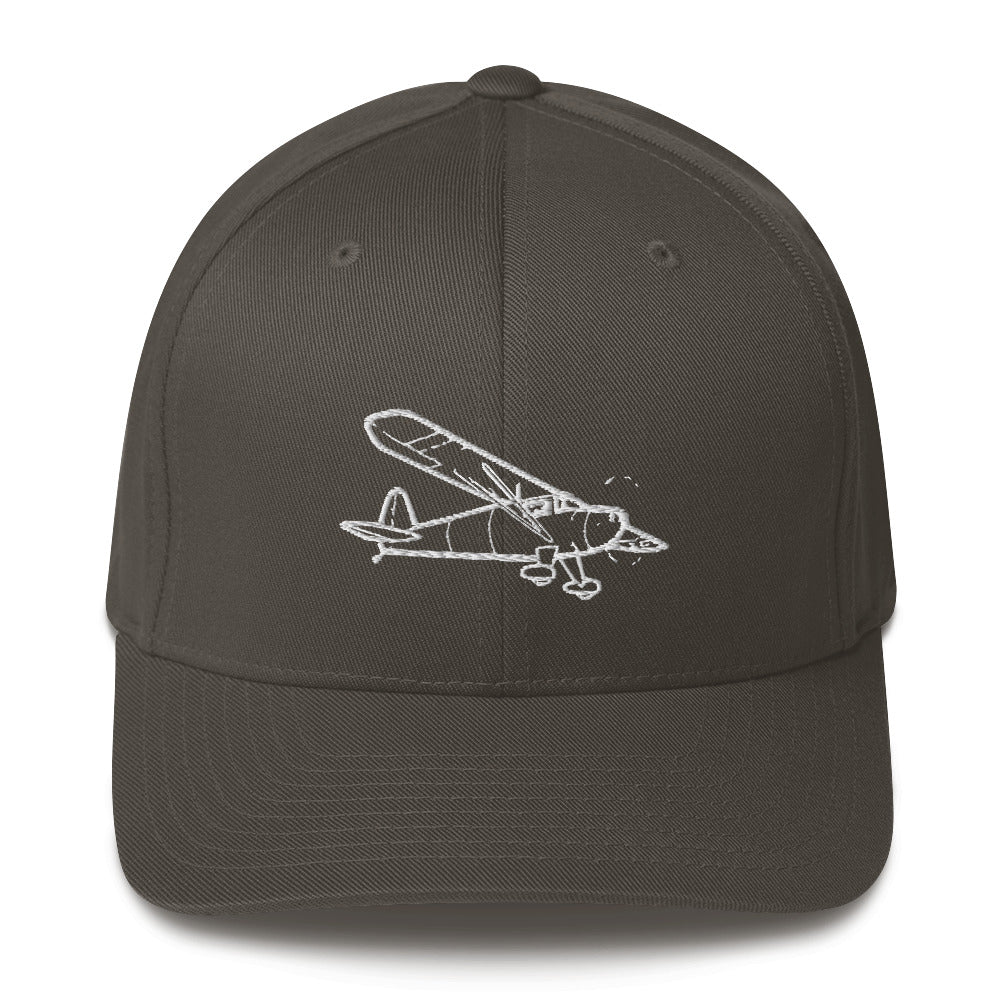 Luscombe 8D Silver Bullet Embroidered Hat